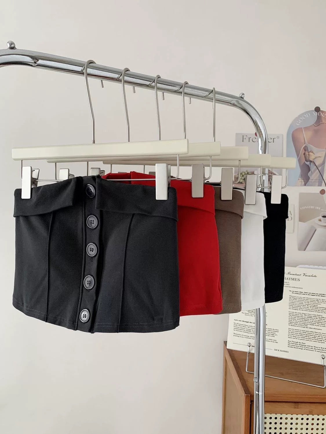 Snap Tube Built-In Bra Top